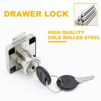 Lintolyard Desk Drawer Lock Office Cabinet Lock Furniture Drawer Lock High Quality Square Tongue Drawer Lock 22mm 32mm