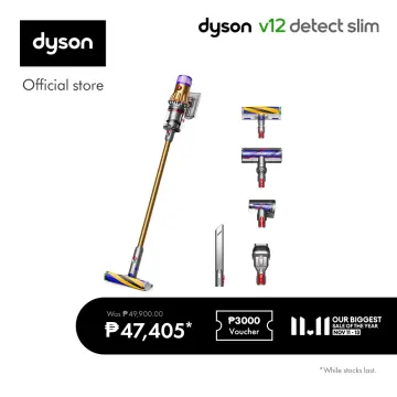 Dyson V12 Detect Slim Cordless Vacuum Cleaner in Yellow/Iron