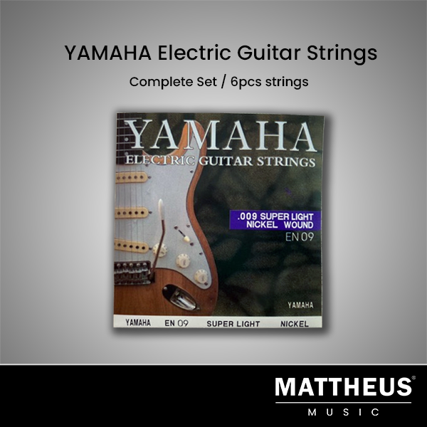 YAMAHA Electric Guitar Strings Complete 6pcs set Lazada PH