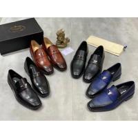 Mens Classic Cowhide Leather Shoes With Original BOX