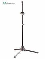 K&amp;M ขาตั้งทรอมโบน (Trombone Stand) ฐานพลาสติก ปรับระดับความสูงได้ 60 – 97 ซม. (Model: 14985-000-55) ** Made in Germany **