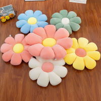 Cute Daisy Flower Pillow Flower Floor Shape Cushion Stuffed Doll for Kids Girls Gifts Oversized Throw Pillow for Home Decoration