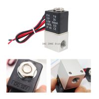 [JU HOT JWRKKLLKXZG 639] DC 12V24V110V22 0V วาล์วน้ำ1/4 Quot; 1/8 Quot; 2วิธีปกติปิดวาล์วอัดอากาศการแสดงโดยตรงสำหรับน้ำอากาศแก๊สร้อน