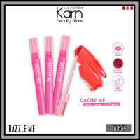 DAZZLE ME Misty Matte Lip Cream. แดซเซิล มี มิสตี้ แมท ลิป ครีม 2.2 ก. (มี 6 สี) ลิปแมทครีม ให้ความชุ่มชื้น สีแน่นชัด