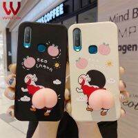 3D เคสสำหรับ VIVO นิ่มหยิกนุ่ม V20 PRO Y17 Y12 Y15 Y12i Y91C Y21 Y21S Y35 Y21A Y33S Y21T V20 Y19 Y50 Y20ดินสอสี Y51 V9/Y30/Y20S Y20i/Y12S/Y12A ดินสอสี shin-Chan Corgi เคสฝาหลังโทรศัพท์กันกระแทกตลก