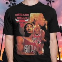 Scottie Pippen Michael เดนนิสร็อดแมน90 Tshirt S-5XL