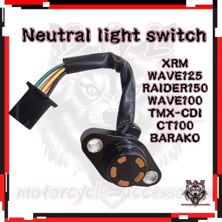 BGL Motorcycle Neutral Light Switch Sensor For Raider 150, Wave 100
