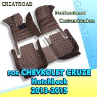 RHD Car Floor Mats For Chevrolet Cruze Hatchback 2013 2014 2015 Custom Auto Foot Pads Automobile Carpet Cover Interior Accessories