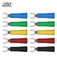 JZDZ 10PCS 6MM U&amp;Y Type Harpoon Plug 4MM Banana Socket Female Banana Plug Electrical Connector J.20019 Electrical Connectors