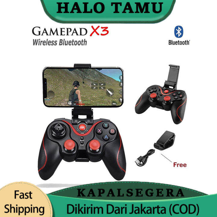 Gamepad X3 Bluetooth Wireless / Gamepade Gaming Bluetooth X3/ Joystick ...