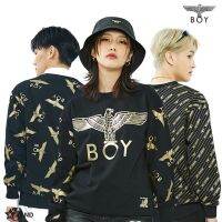 BOY LONDON CLASSIC SWEATER เสื้อแขนยาว คลาสสิก โลโก้ บอย ลอนดอน