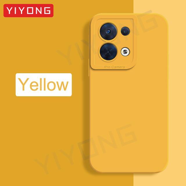 yellow-peach-flavor-yiyong-เคส-reno8แบบนิ่มที่เป็นซิลิโคนเหลวของแท้เคสสำหรับ-oppo-reno-8-7-7z-6-9-pro-plus-reno6-reno7-lite-เคสมือถือ5g