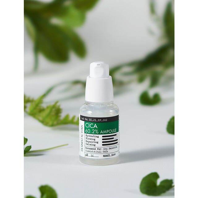 [Derma Factory] Cica 60.2 Ampoule 30ml Soothing Cica infusion Skin repair and renewal Calming