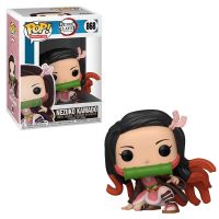 FUNKO POP 868 Demon Slayer: Kimetsu ไม่มี Yaiba Nezuko Kamado ไวนิลรูปของเล่น