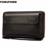 Luxury Male Leather Purse Mens Clutch Wallets Handy Bags Business Carteras Mujer Wallet Men Classic Business Clutch