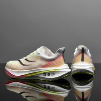 รองเท้าวิ่งของผู้ชายรองเท้ากีฬาลำลองตาข่ายรองเท้าใส่เดินระบายอากาศน้ำหนักเบาสวมใส่สบาย