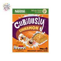 [Best Before 30/Sep/2023]Nestle Curiously Cinnamon Cereal Bars [6 x 25g] 150G เนสท์เล่ ซีเรียล ซินนามอน บาร์