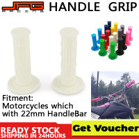 JFG Racing สีขาว MX ยางเจล HandleBar Grip มือ Gips 22มม.สำหรับฮอนด้ายามาฮ่าคาวาซากิ SUZUKI Motocross ชิ้นส่วนอุปกรณ์รถจักรยานยนต์