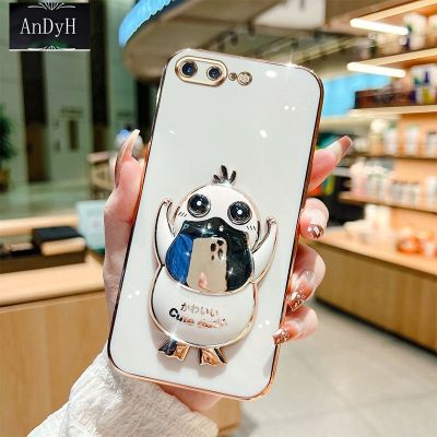 AnDyH&nbsp;New&nbsp;Design&nbsp;Phone&nbsp;Case&nbsp;Compatible for iPhone 6 6s Plus iPhone 7 8 Plus iPhone SE 2020 Stereo Duck Mobile Phone Holder Phone&nbsp;Case&nbsp;Fashionable&nbsp;and&nbsp;Comfortable&nbsp;Soft&nbsp;Case&nbsp;with