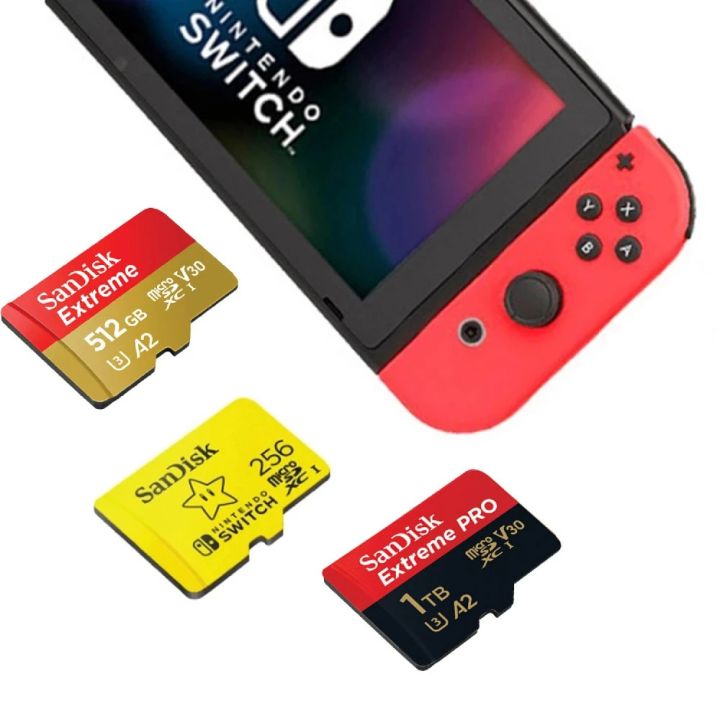 newest-sandisk-micro-sd-memory-card-c10-u1-u3-4k-hd-trans-flash-cards-for-camera-gopro-dji-nintendo-switch-microsd-card