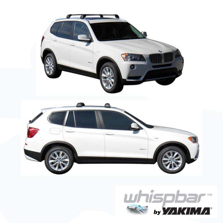 yakima-whispbar-roof-rack-bmw-x3-2010-2014-แร็คหลังคาตรงรุ่น-bmw-x3-2010-2014