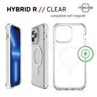 Itskins เคส Hybrid Clear Compatible with Magsafe สำหรับ iPhone 14/14Plus/14Pro/14Promax
