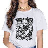 Movie Horror Art Knife Round Collar TShirt Terrifier Original T Shirt Woman 5XL New Design Fluffy Hot Sale