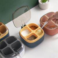 [COD] Seasoning box set seasoning combination bottle storage salt jar