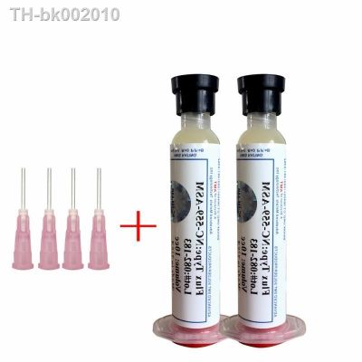 ☸☃✘ New 1 Set High Quality Solder Flux 10cc NC-559-ASM-UV Solder Paste for Phone LED BGA SMD PGA PCB Repair Needles Rework Tools