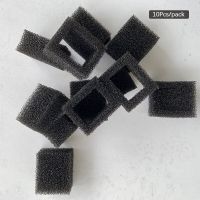 10Pcs/lot Black Sponge Filter For Pet Cat Water Fountain Replacement Cat Dog Fountain Foam Filter Pet Supply Pet Accessories Adhesives Tape