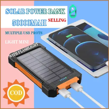 Shop Solar Power Bank 500000mah Sale online