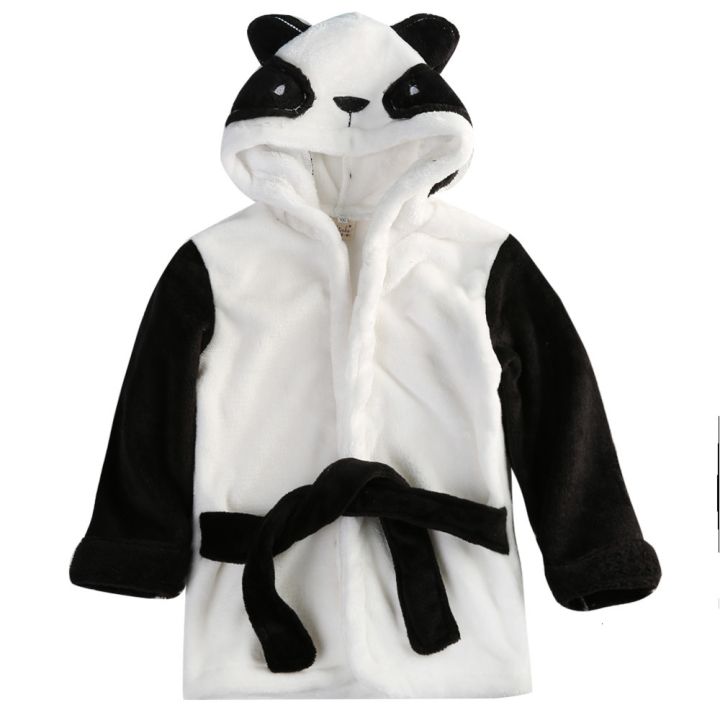 xiaoli-clothing-แฟชั่นน่ารักเด็กทารกหญิงชุดนอนการ์ตูนสัตว์แพนด้ากระต่ายเมาส์เด็กเสื้อคลุมอาบน้ำคลุมด้วยผ้า6m-5y-ผ้าฝ้ายอีสเตอร์เครื่องแต่งกาย