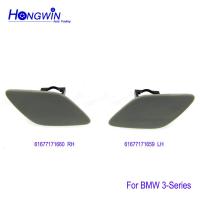 61677171659(LH) &amp; 61677171660(RH) ไฟหน้าเครื่องซักผ้าหัวฉีด Jet Cover Cap สำหรับ MW 3-Series E92 Coupe E93 Convertible 328i 335i