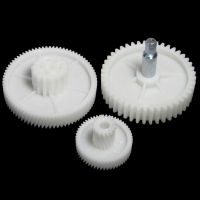 1ชุดเครื่องบดเนื้อ Gears PLR020พลาสติกสีขาว Mincer Pinion สำหรับ Polaris PMG 1605 1805 2005เครื่องใช้ในครัวอะไหล่