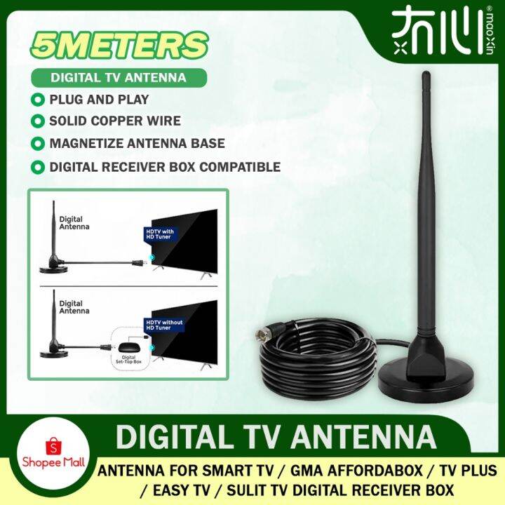 《Philippines Local inventory》 5M/10M/15M TV Antenna for / Affordabox R