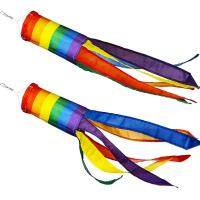 6 Pieces Windsock Colorful Hanging Decoration Windsock for Outdoor Hanging