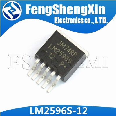 50pcs/lot LM2596S-12 LM2596S TO-263 LM2596 12V SIMPLE SWITCHER Power Converter