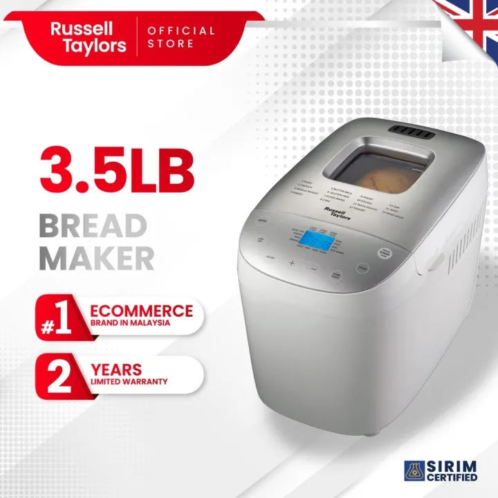 Russell Taylors XL Bread Maker Dual Blade (3.5LB) BM30 Lazada