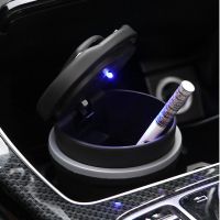 Car Ashtray Storage Cup Smokeless with LED Light Auto Accessories For Citroen C-Quatre C-Triomphe Picasso C1 C2 C3 C4 C4L C5