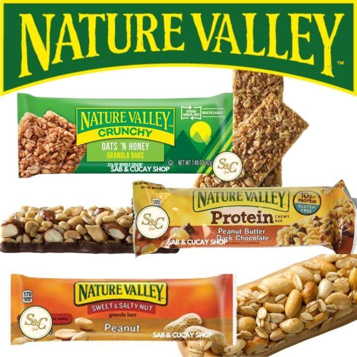 Nature Valley Protein Bar Oatmeal Honey Bar Lazada PH