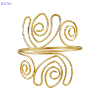 ?【Lowest price】SUTAI กำไลข้อมือบนแขนลายดอกไม้กำไลข้อมือกำไลข้อมือแบบกลวงออกเครื่องประดับกำไลข้อมือ