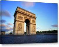 Tm Arc De Triomphe 1ปารีสบนผ้าใบกำแพงแก้วศิลปะสำหรับการตกแต่งบ้านแกลเลอรี่ห่อกรอบยืดพร้อมที่จะแขวน24x16x15