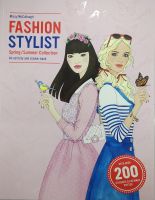 หนังสือ วาดภาพ แฟชั่น 200สติกเกอร์ ภาษาอังกฤษ FASHION STYLIST Spring/Summer