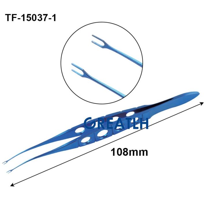 titanium-stainless-steel-lasik-retreatment-forceps-eyelid-forceps-with-two-teeth-ophthalmic-instrument