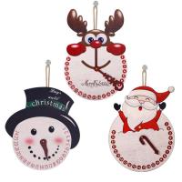 Christmas Door Signs for Front Door Santa Claus Snowman Door Signs Hanging Christmas Wood Signs Christmas Hanging Signs for Home Indoor Outdoor Decoration effectual