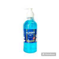 1 ขวดหัวปั้ม (450มล/1ขวด) แอลซอฟฟ์ แฮนด์ เจล สีฟ้า ALSOFF Hand Gel Blue 1 bottle (450ml/1bottle)