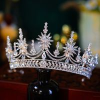 【CW】 Luxury Rhinestone Tiaras Crowns   Jewelry Accessories - Hair Aliexpress