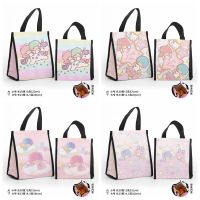[COD] Gemini cartoon cute new lunch box bag portable storage can be customized according to the picture
