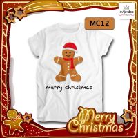 เสื้อยืดคริสต์มาส เสื้อคริสต์มาส Christmas &amp; Happy new year (MC12)