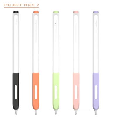 Translucent Silicon Protective Case For Apple Pencil 2 Touch Screen Pen Cover For iPad Tablet Pen 2th Stylus Pen Anti scratch